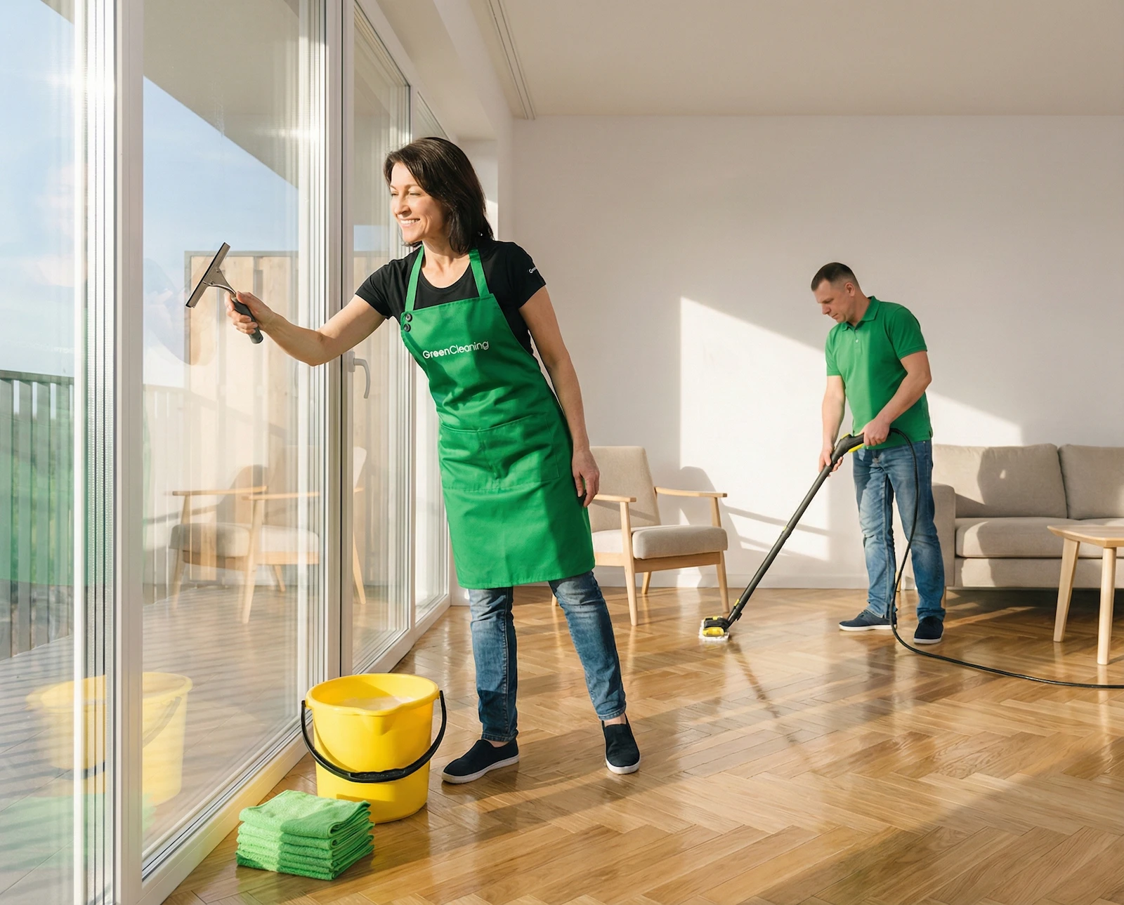 Иллюстрация для услуги: Уборка квартир после ремонта в Минске